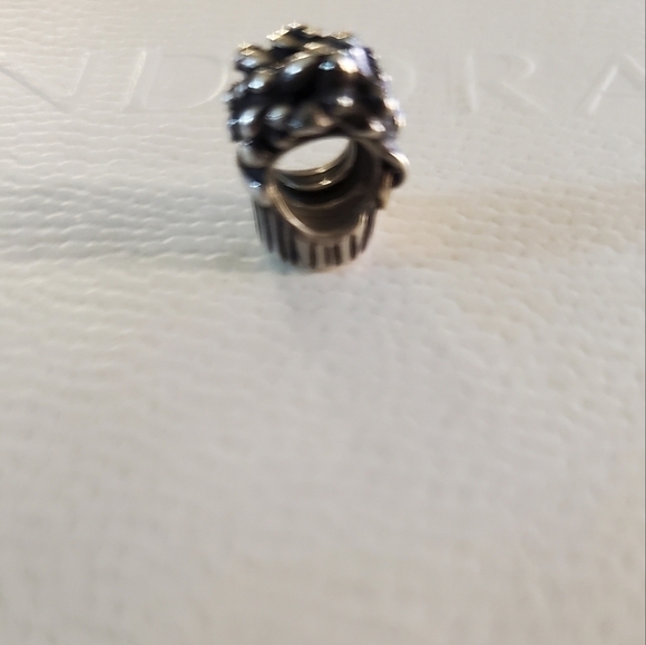 Pandora Bouquet of Flowers Charm with 14k Gold love tag - Picture 10 of 11